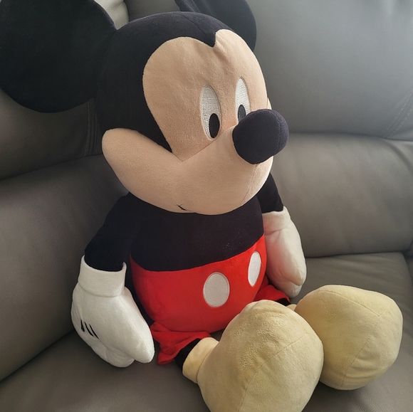 Disney Baby Mickey Mouse Jumbo Stuffed Animal Plush Toy 36‎ Inches - Picture 3 of 9